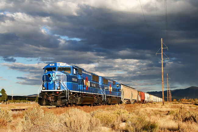 COLORADO PACIFIC RAILROAD TRAIN