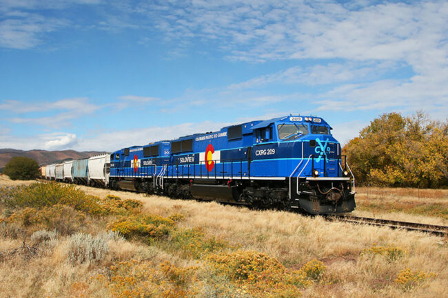 COLORADO PACIFIC RAILROAD TRAIN